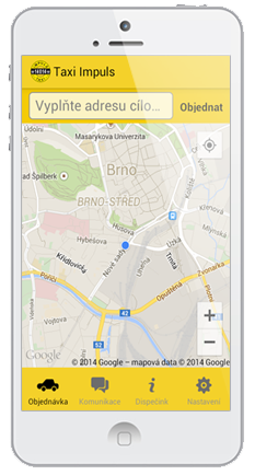 Ukázka mobilní aplikace 2